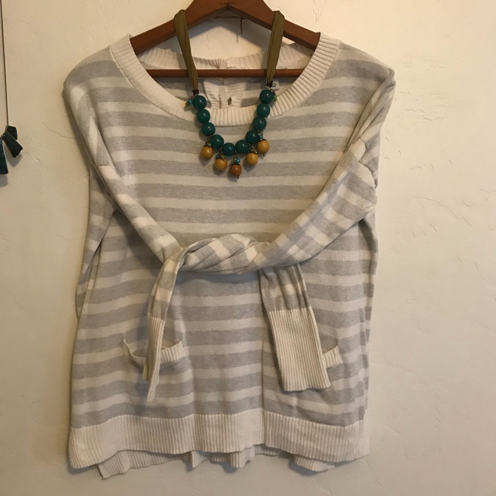 Banana Republic sailor striped sweater - Picture 2 of 5